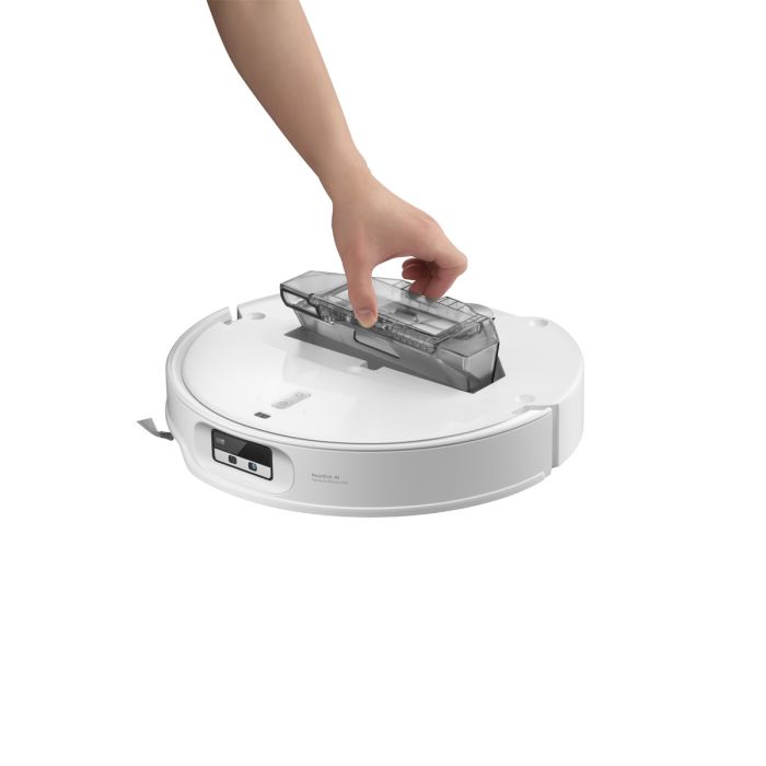 Robotski usisavač ROBOROCK Qrevo Edge 2 Pro (25000 Pa, stanica za samočišćenje, dvostruki rotirajući mopovi, bijeli)-6