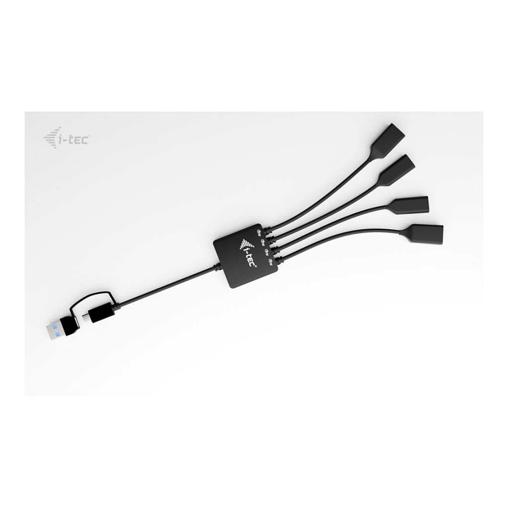 USB Hub I-TEC Cable HUB 4 port (2x usb-c 3.2 gen 1, 2x usb-a 3.2 gen 1)-1