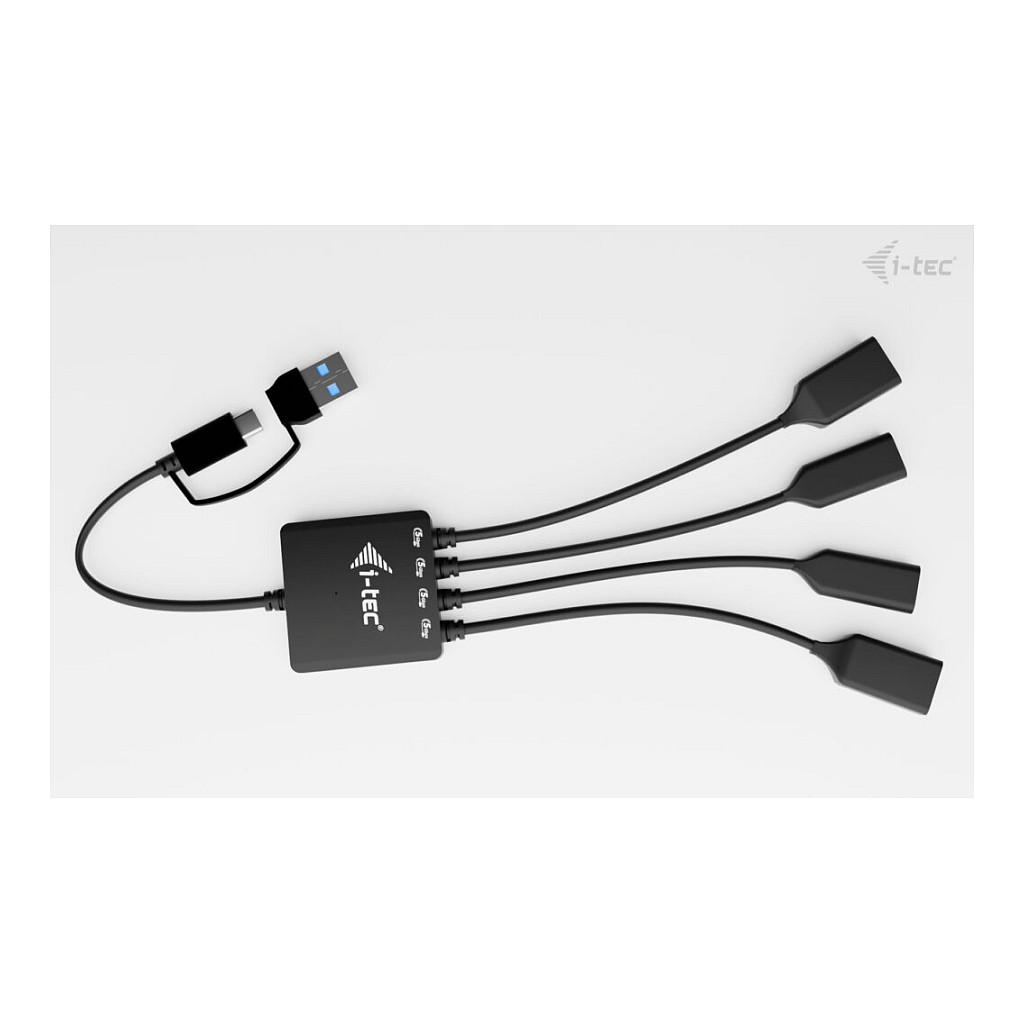 USB Hub I-TEC Cable HUB 4 port (2x usb-c 3.2 gen 1, 2x usb-a 3.2 gen 1)-2