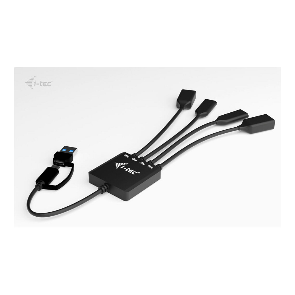 USB Hub I-TEC Cable HUB 4 port (2x usb-c 3.2 gen 1, 2x usb-a 3.2 gen 1)-4
