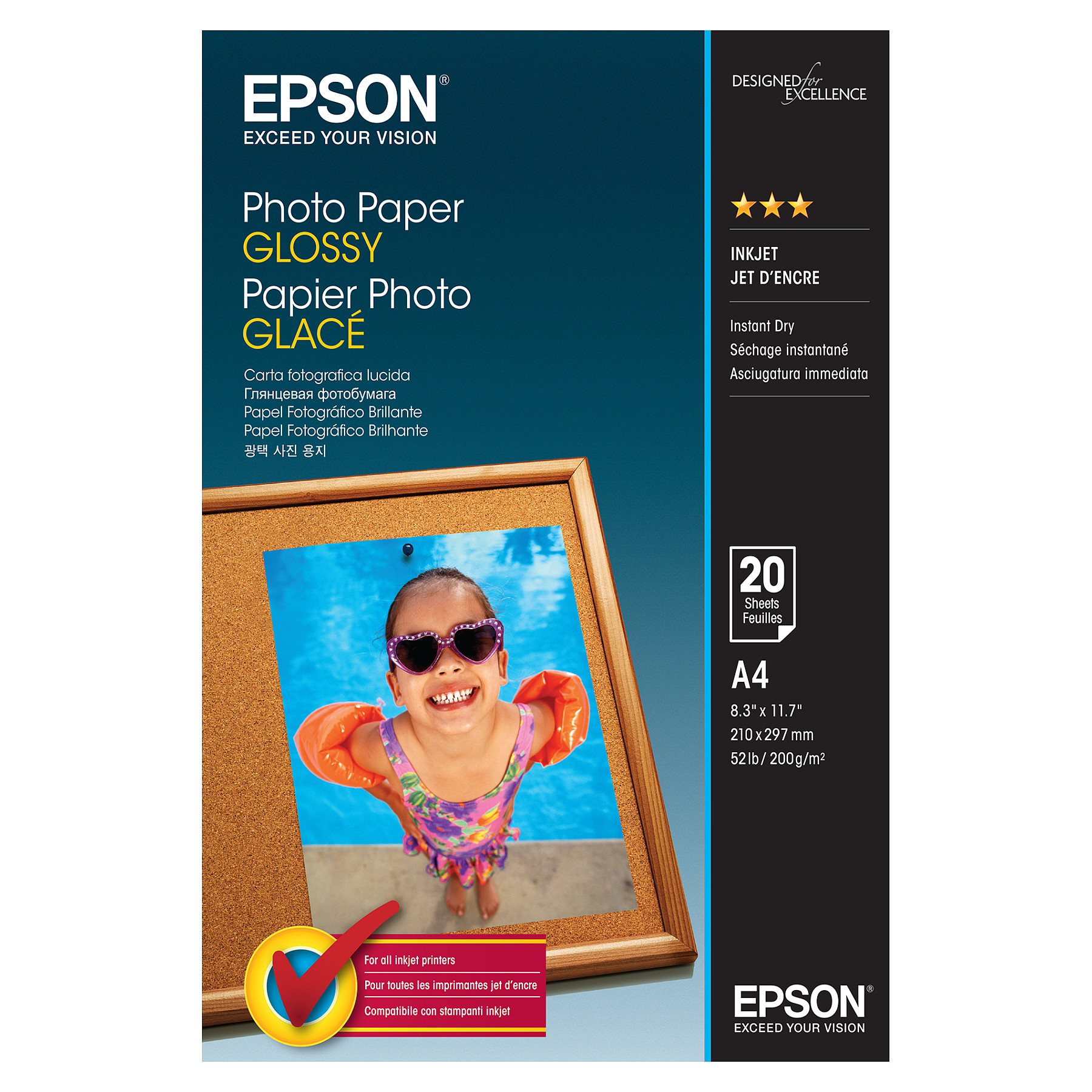 Foto papir EPSON C13S042538 (a4)