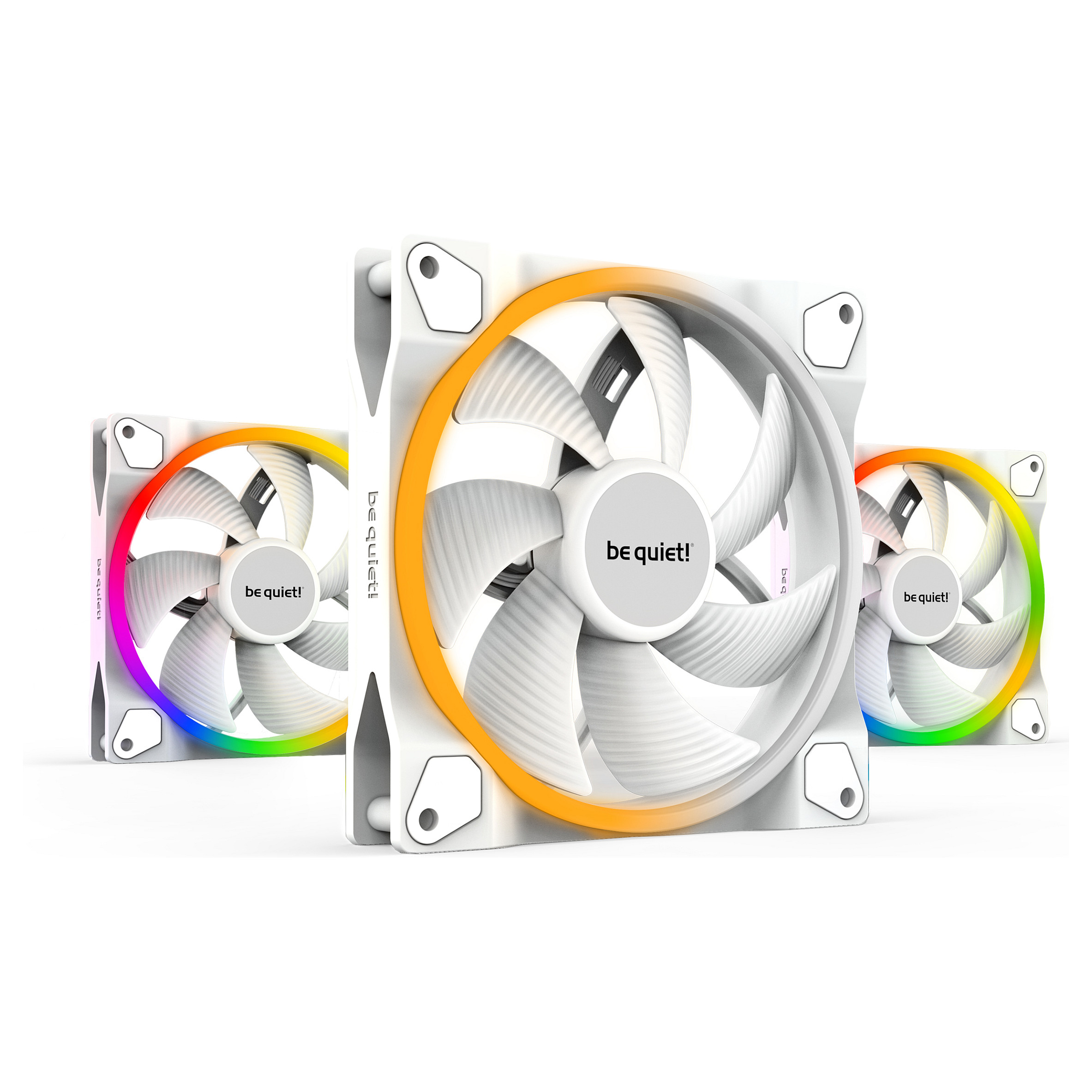 Ventilator BE QUIET! LIGHT WINGS (140mm, white, pwm, triple-pack)-0