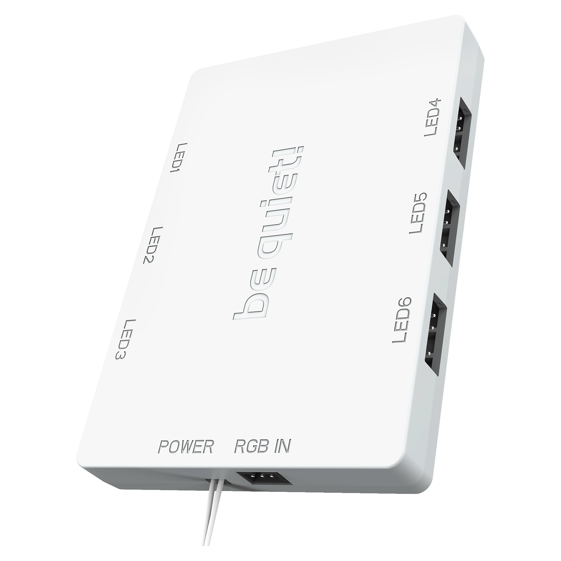 Ventilator BE QUIET! LIGHT WINGS (140mm, white, pwm, triple-pack)-5