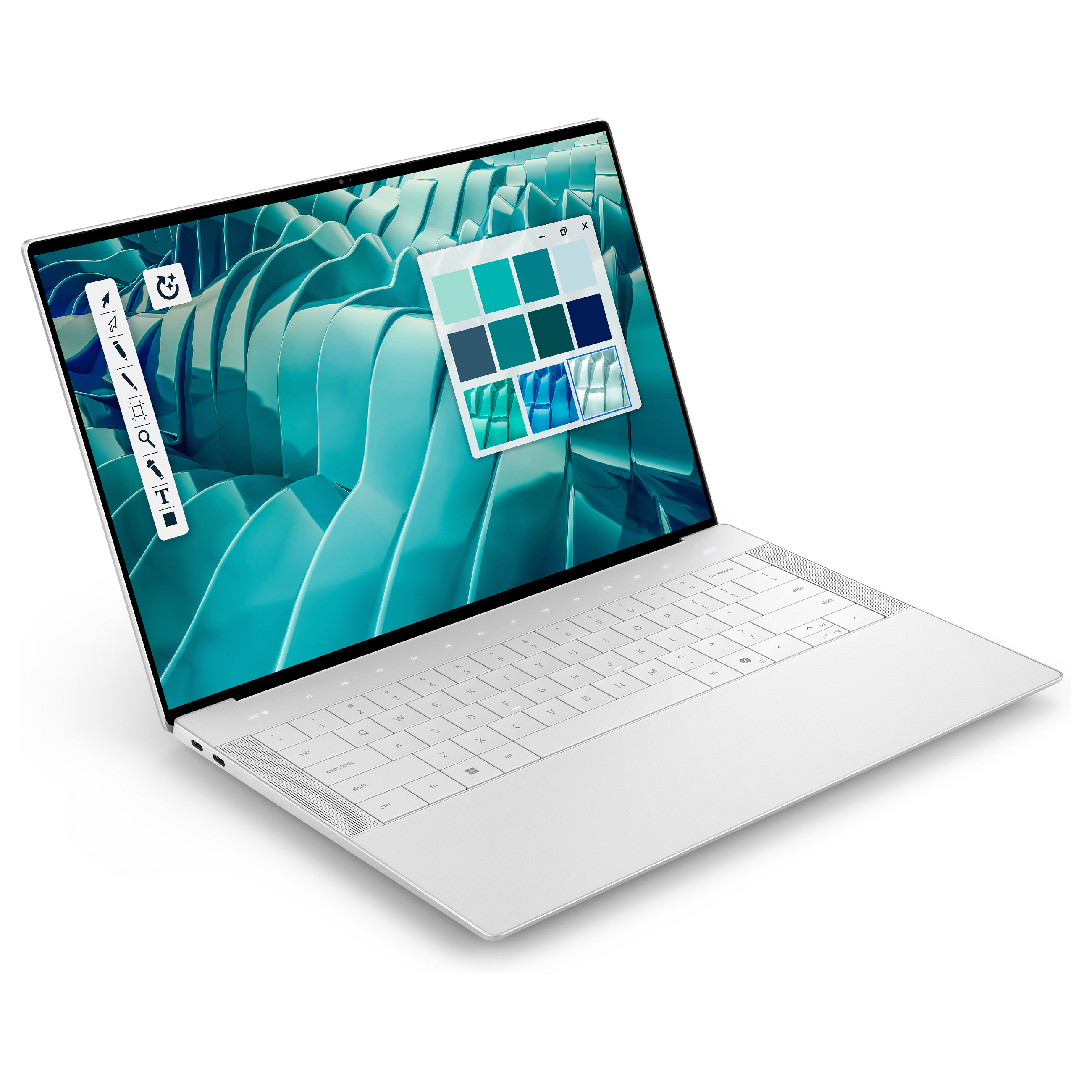 Laptop DELL 14 PREMIUM DA14250 (14", Intel Core Ultra 7 255H, 32GB, 1TB SSD, GeForce RTX 4050, Windows 11 Pro) – internacionalna non HR tipkovnica-1