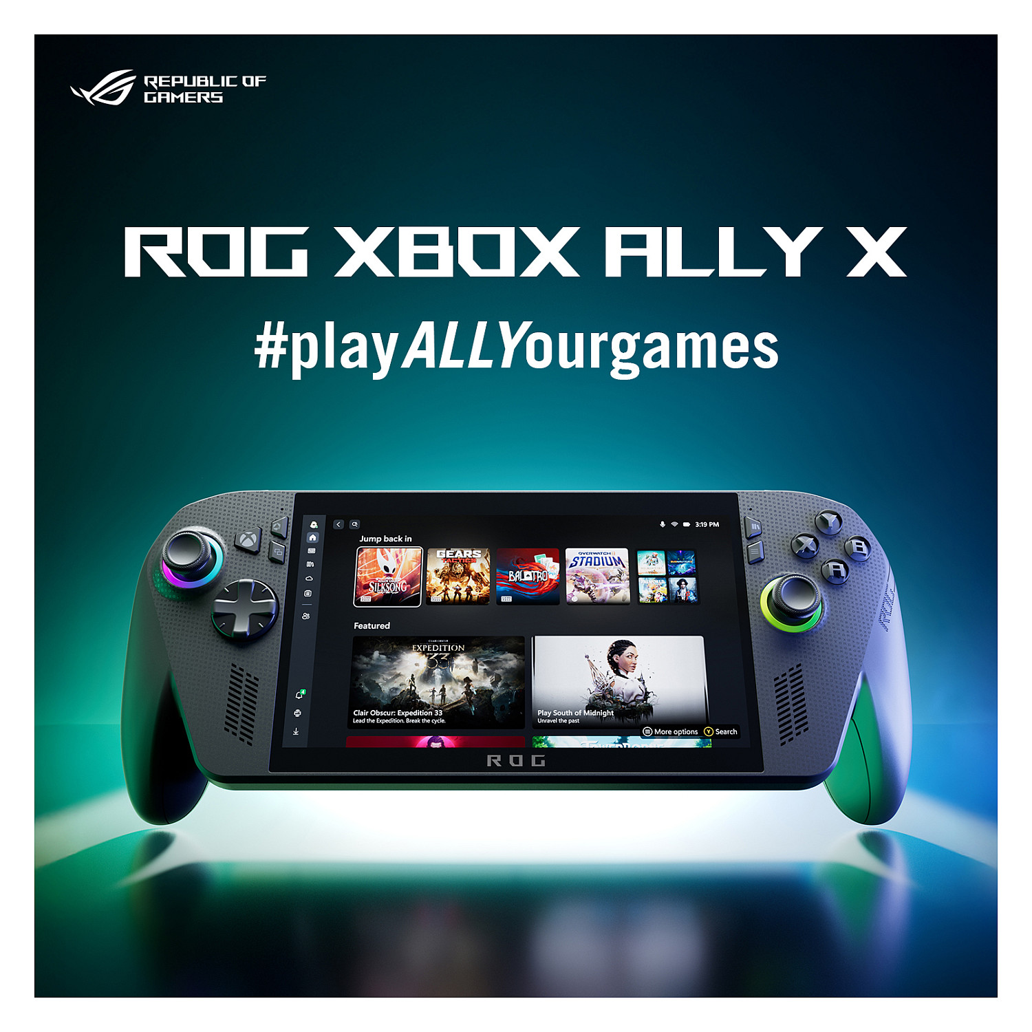 Prijenosna igraća konzola ASUS ROG Ally X RC73XA-NH011W (amd ryzen z1 extreme, 7", crna)-9