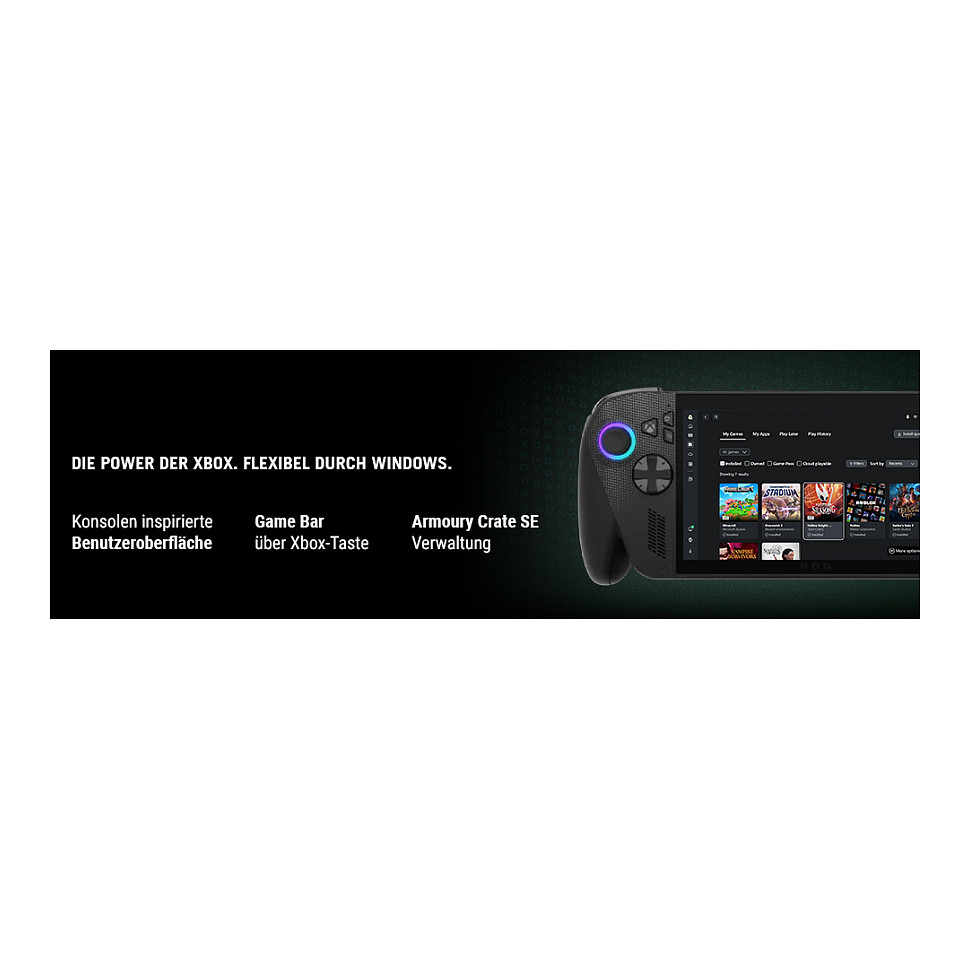 Prijenosna igraća konzola ASUS ROG Ally X RC73XA-NH011W (amd ryzen z1 extreme, 7", crna)-10