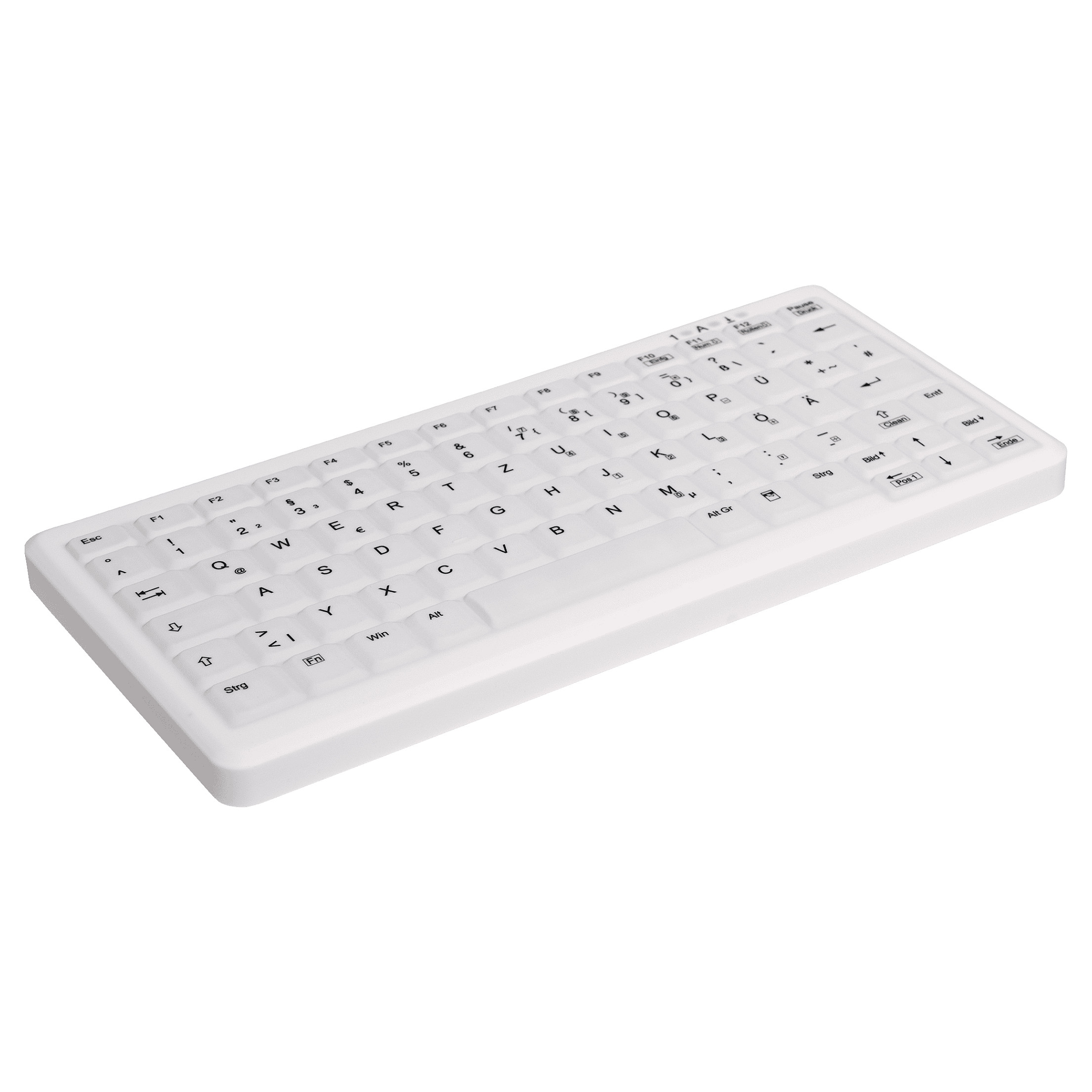 Tipkovnica CHERRY ACTIVE KEY MTA AK-C4110 (bežična, de layout, bijela), AK-C4110F-FU1-W/GE-1