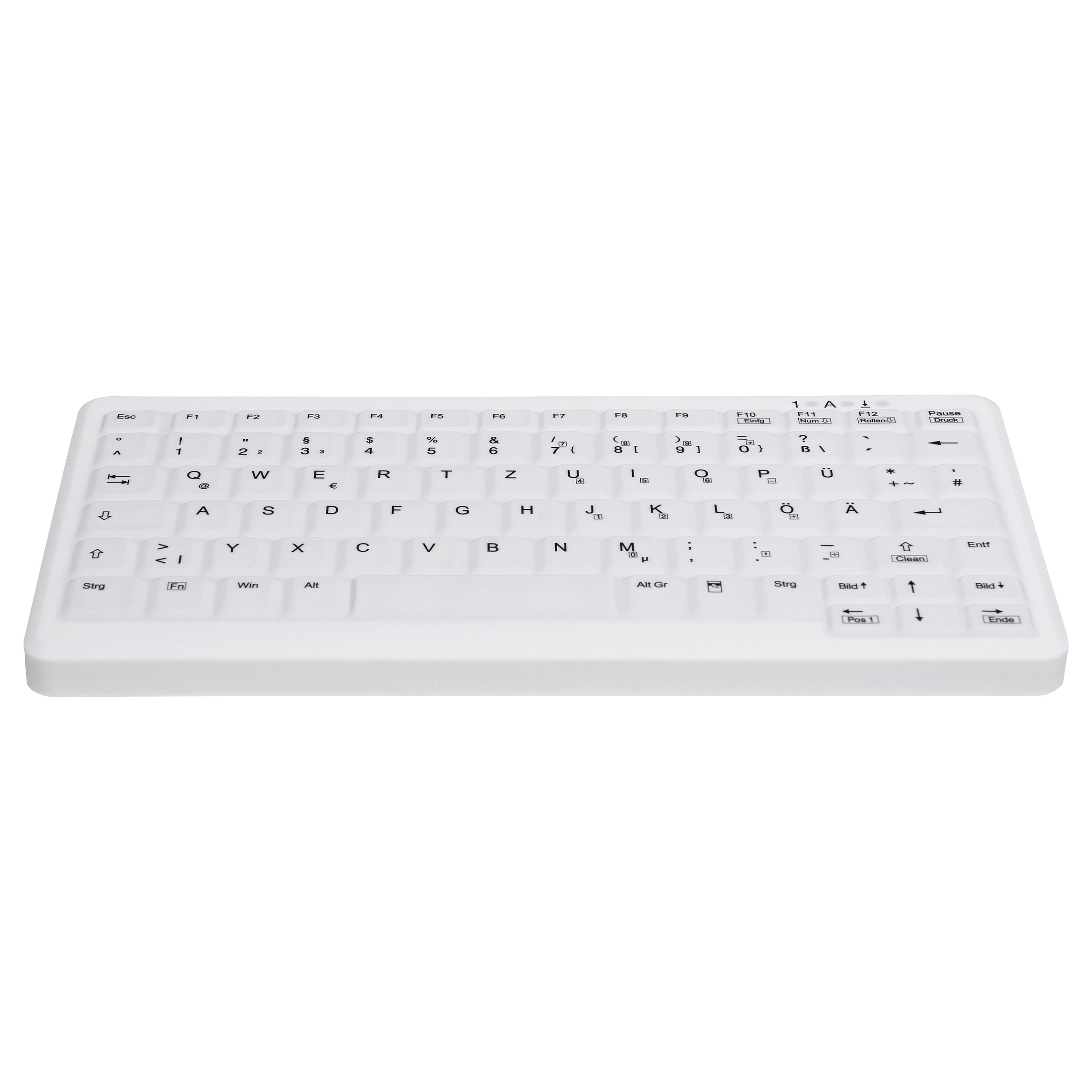 Tipkovnica CHERRY ACTIVE KEY MTA AK-C4110 (bežična, de layout, bijela), AK-C4110F-FU1-W/GE-2