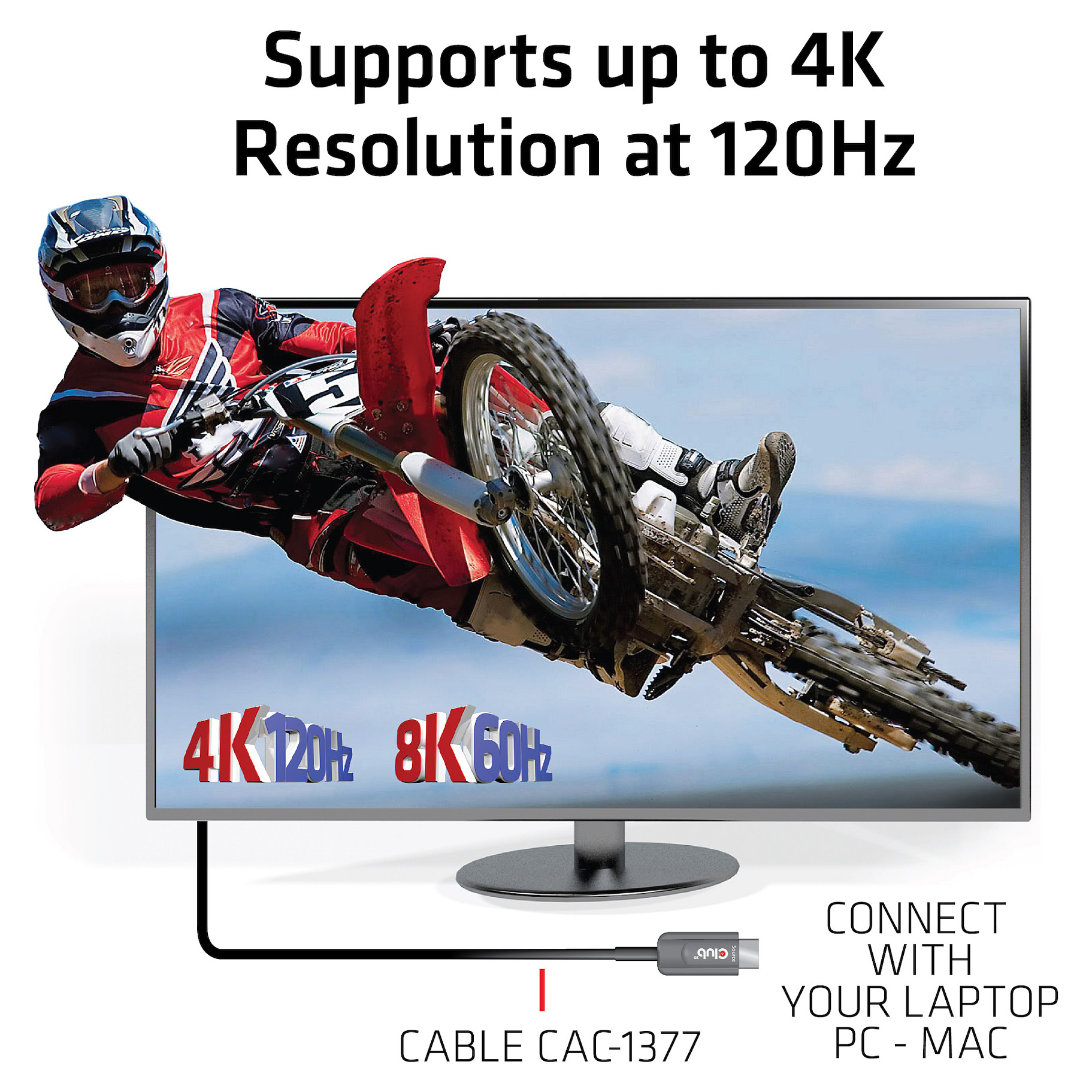 Club3D HDMI-Kabel A -> A 2.1 aktiv opt. 8K60Hz UHD 15 Meter retail-4