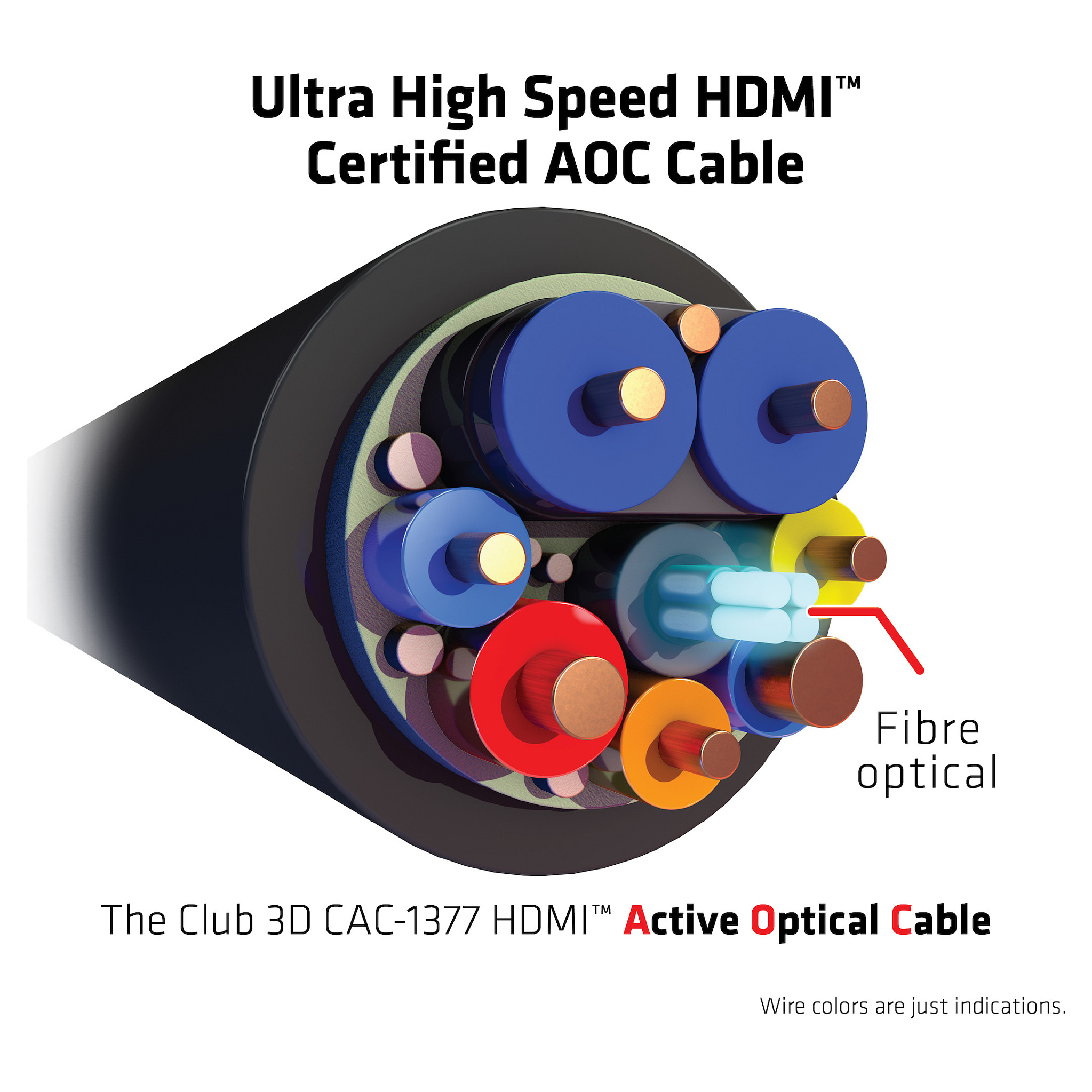 Club3D HDMI-Kabel A -> A 2.1 aktiv opt. 8K60Hz UHD 15 Meter retail-5