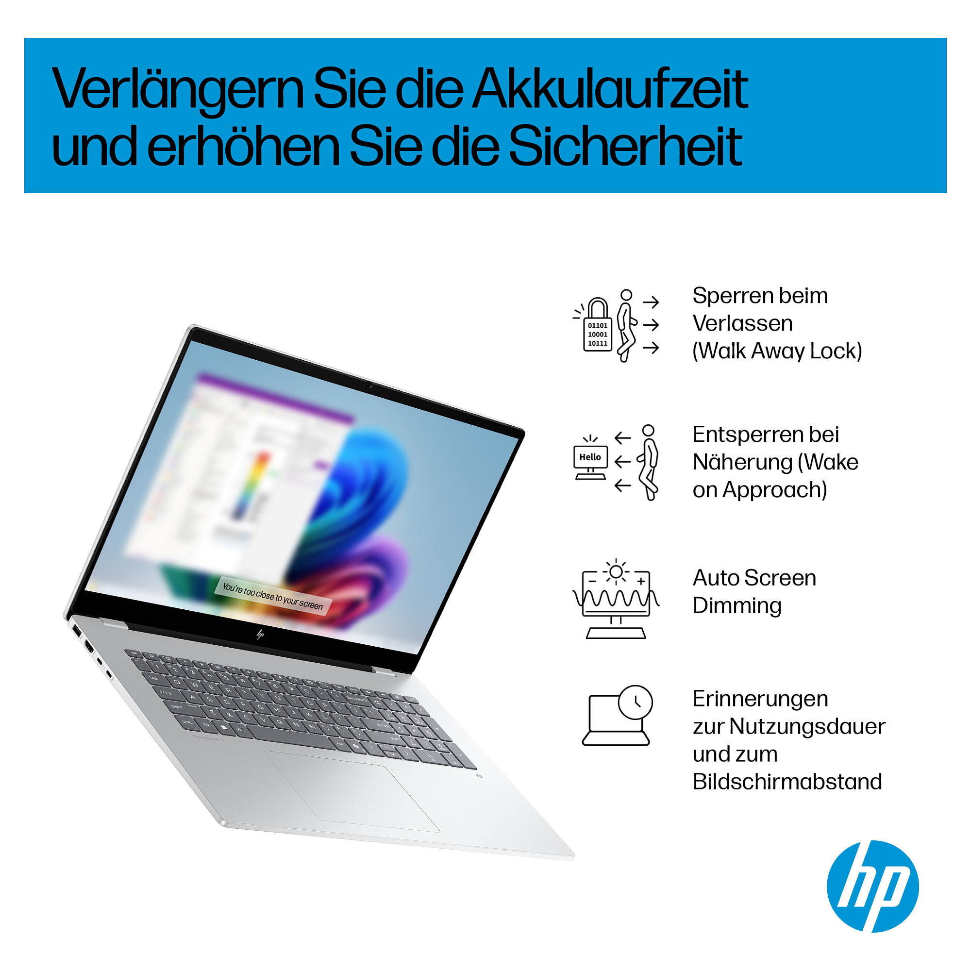 Laptop HP OmniBook 7 Next Gen AI PC (17,3", FHD Touch, Intel Core Ultra 5 226V, 16GB, 512GB SSD, Windows 11 Home) – internacionalna non HR tipkovnica-9