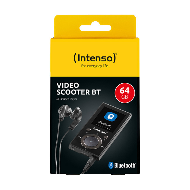 MP3 player INTENSO Video Scooter (64gb, 1.8", bluetooth, crni)-2