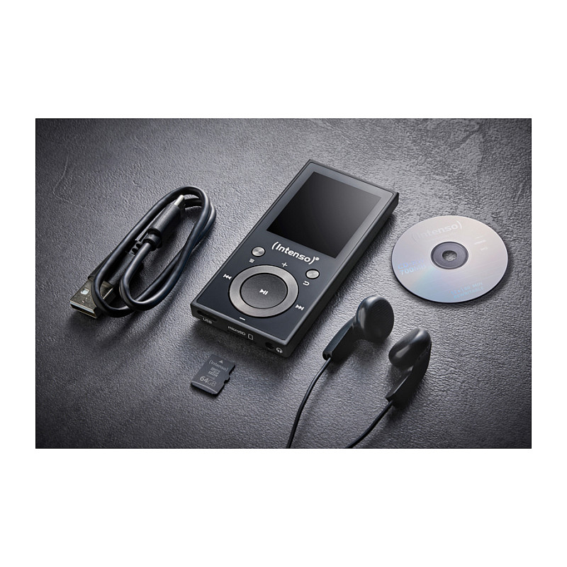 MP3 player INTENSO Video Scooter (64gb, 1.8", bluetooth, crni)-8