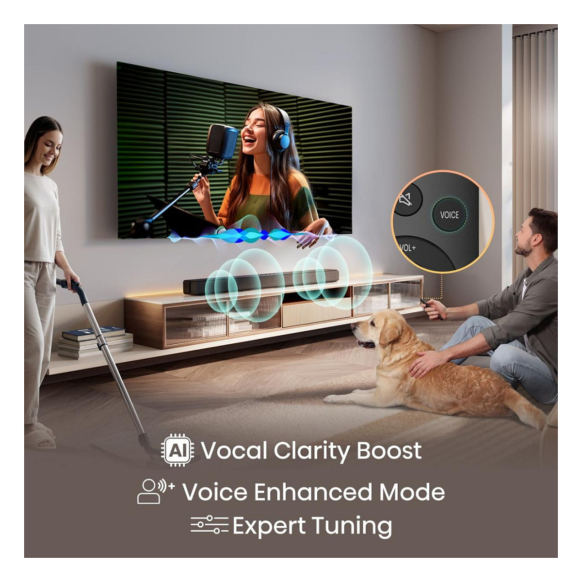 Soundbar HISENSE HS2100 2.1 s bežičnim subwooferom-5