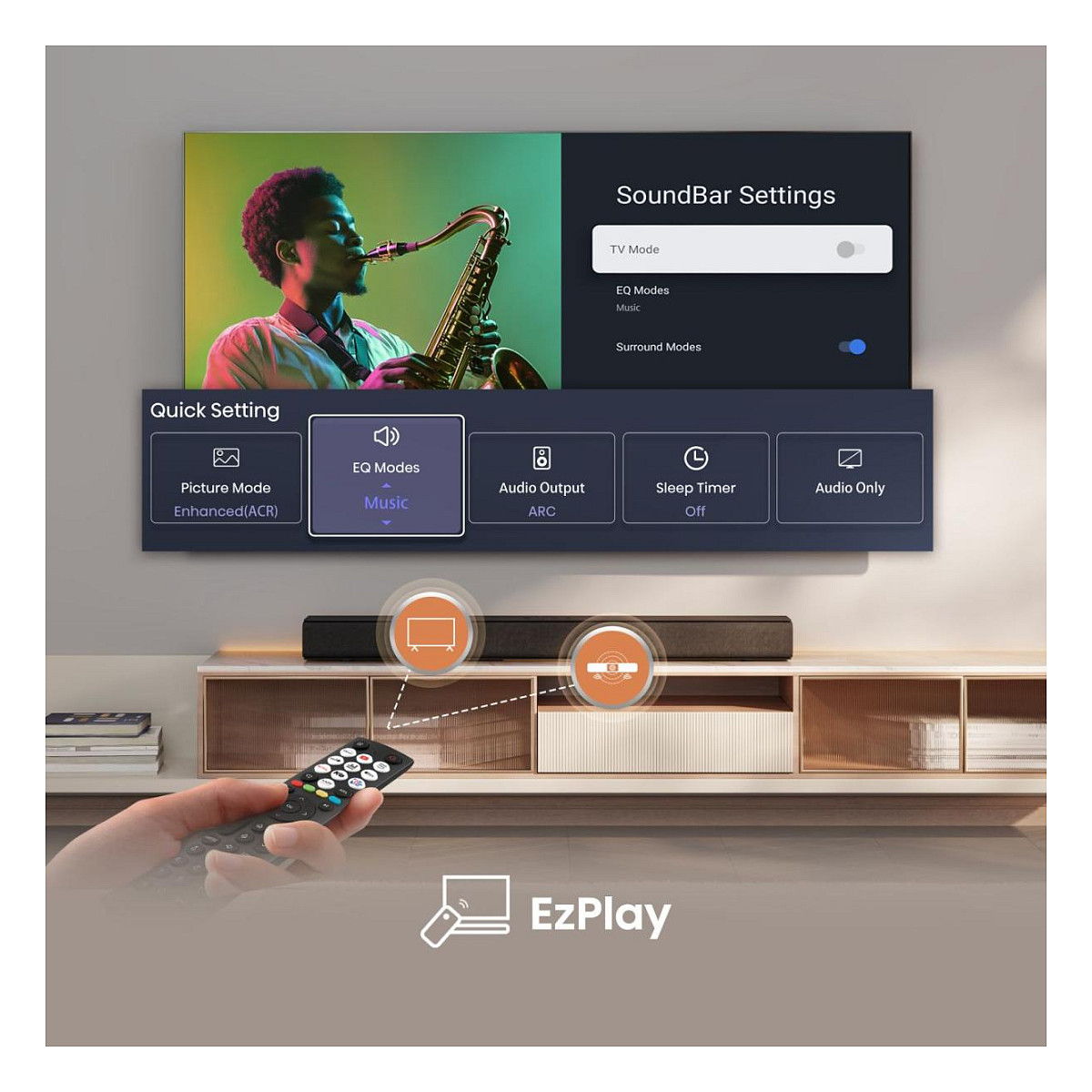 Soundbar HISENSE HS2100 2.1 s bežičnim subwooferom-7