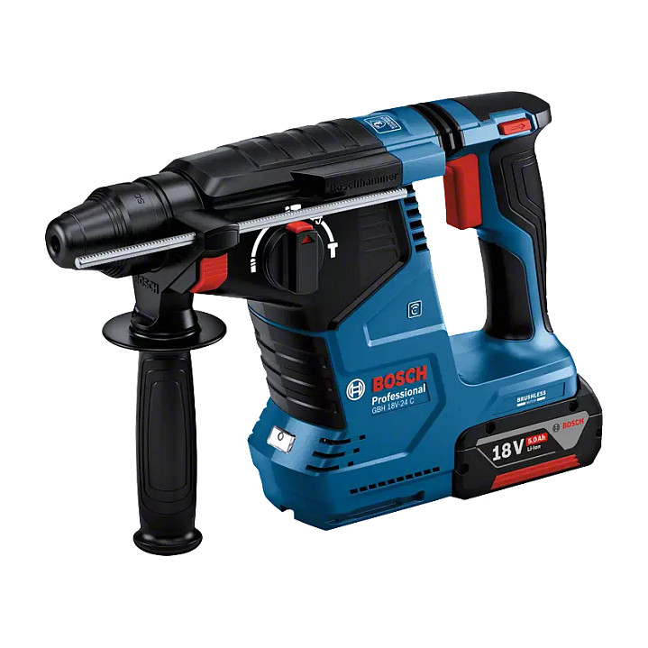 Akumulatorski udarni čekić BOSCH GBH 18V-24 C (solo, l-boxx)-1