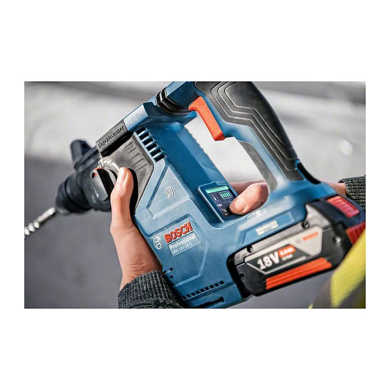 Akumulatorski udarni čekić BOSCH GBH 18V-24 C (solo, l-boxx)-7