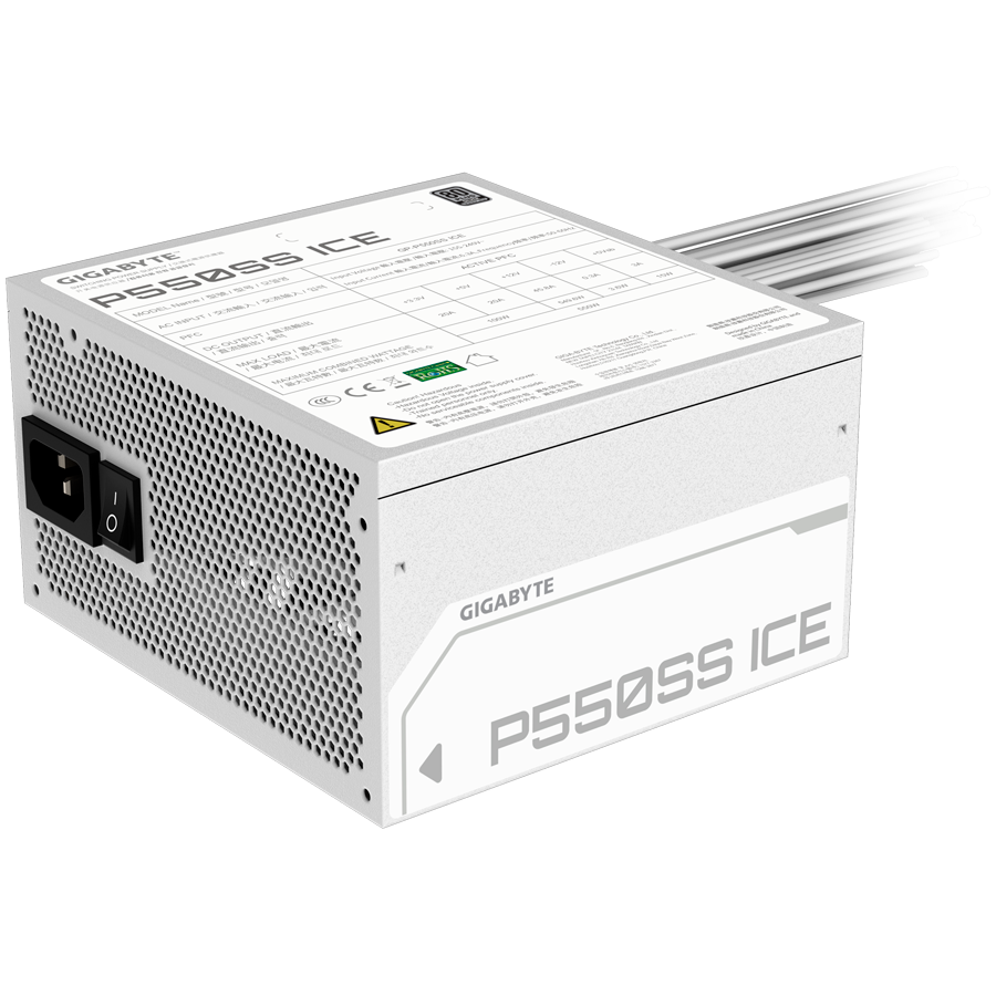 Napajanje GIGABYTE GP-P550SS ICE (550W, 80+ Silver, ATX 3.0)-4