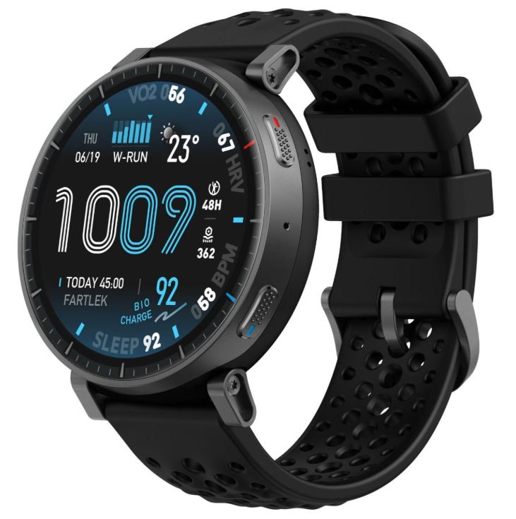Pametni sat AMAZFIT Active Max (1,5", AMOLED, GPS, NFC, Bluetooth pozivi, 5ATM, crni)-0