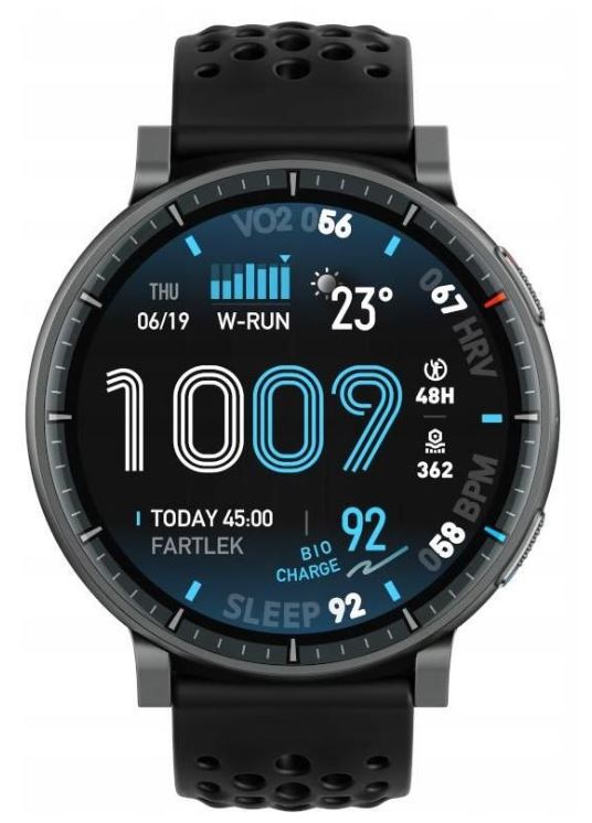 Pametni sat AMAZFIT Active Max (1,5", AMOLED, GPS, NFC, Bluetooth pozivi, 5ATM, crni)-1