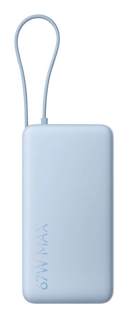 Prijenosna baterija XIAOMI 67W Power Bank 20000mAh (integrirani kabel, ice blue)