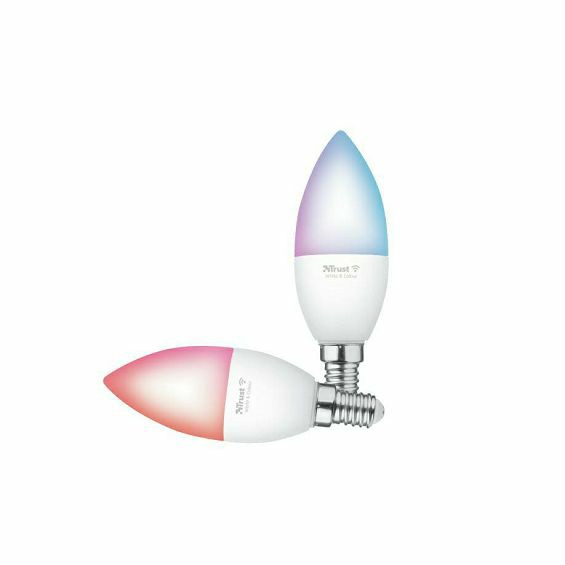 Žarulja TRUST Smart 71293 Wi-Fi, E14, RGB, Color, 2Pak