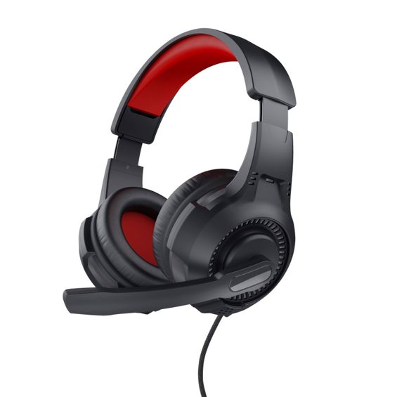 Slušalice s mikrofonom TRUST Basics, gaming, žične, crne