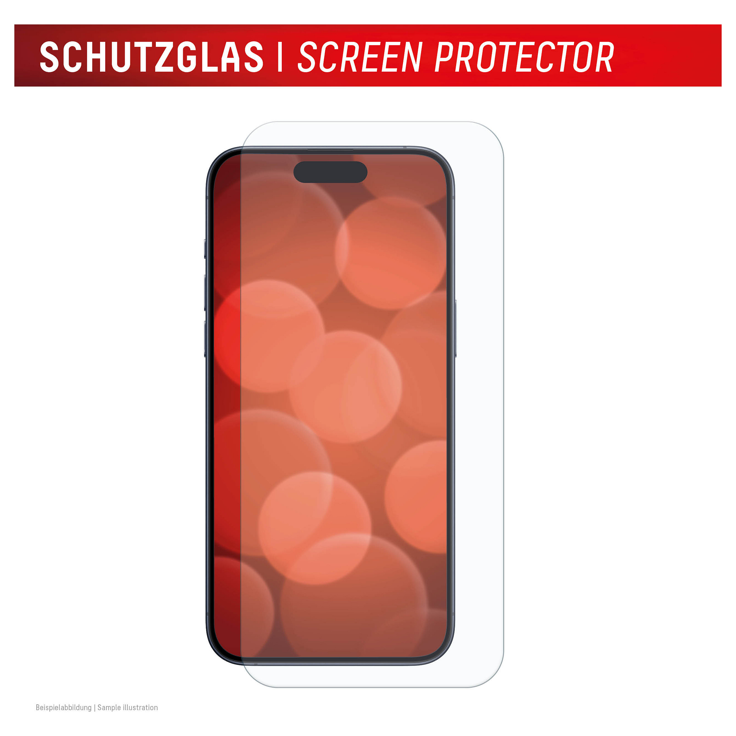 Staklo zaštitno + maskica DISPLEX za iPHONE 16 (020011), Real glass 2D-9