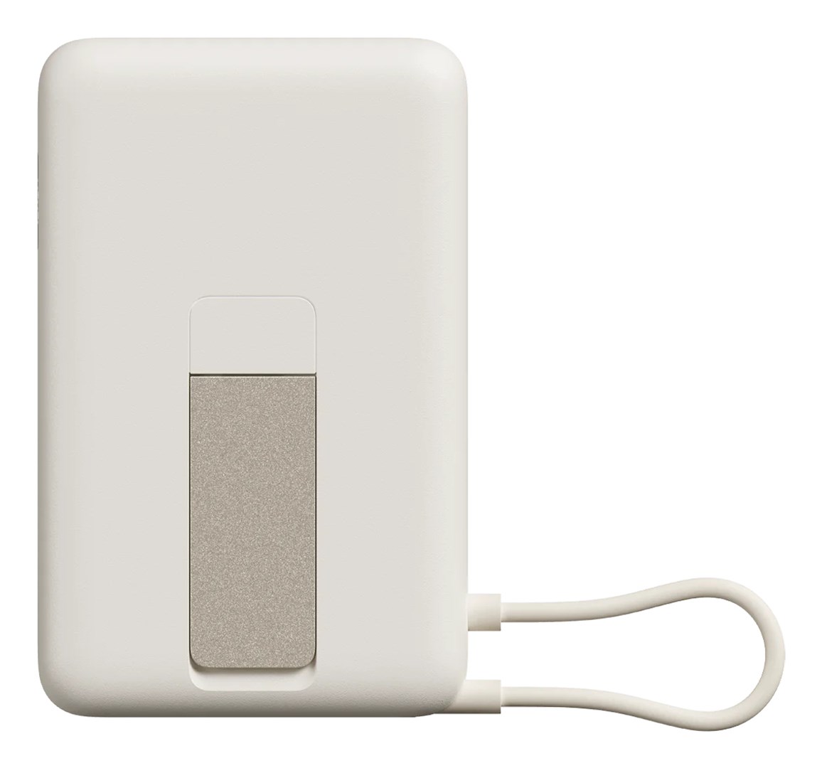 Prijenosna baterija XIAOMI Magnetic Power Bank 10000 (10000mah, sa stalkom, bež)-1