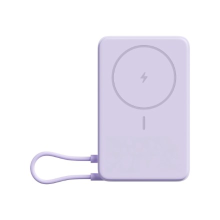 Prijenosna baterija XIAOMI Magnetic Power Bank 10000 (10000 mah, sa stalkom, ljubičasta)-3