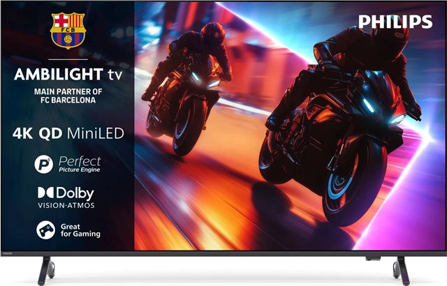 TV PHILIPS QD MiniLED 55MLED920/12 Titan OS (139 cm, 4K UHD, HDR10+, Dolby Atmos, Smart TV)-0