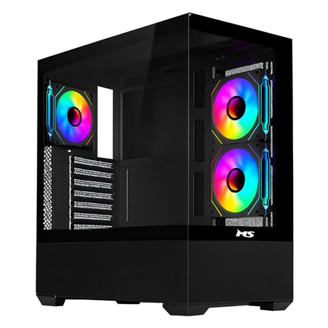 Gaming kućište MS ARMOR V740 (ATX, 3x 120mm ARGB ventilator)