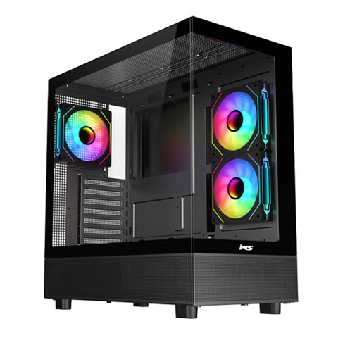 Kućište MS FIGHTER V330 (atx/matx/itx, 3x 120mm argb vent)