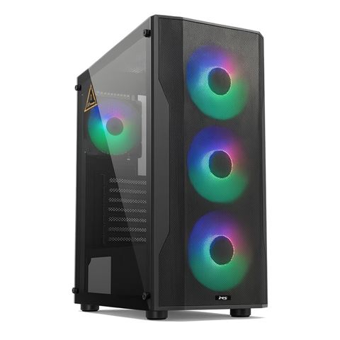 Kućište MS FIGHTER V340 (atx, 4x 120mm argb, vodeno hlađenje)