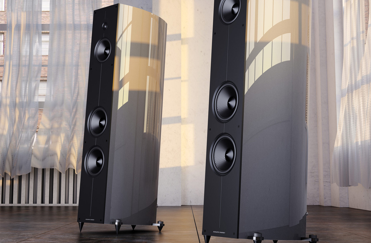 Zvučnici ACOUSTIC ENERGY Corinium Midnight Silver (par)-1