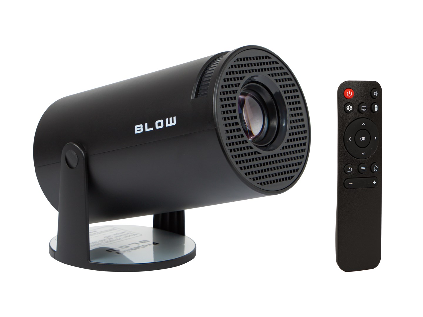 Prijenosni projektor BLOW AndroidTV HD Cinema (android tv, hd, crni)-3