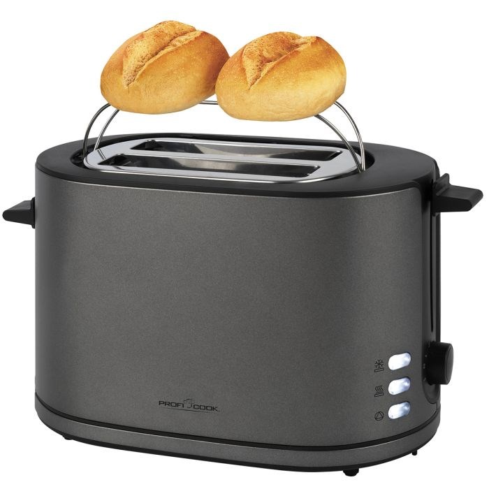 Toster PROFICOOK PC-TA 1291 (za 2 kriške, 950w, antracit)-0