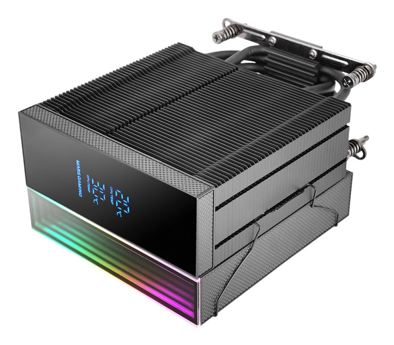 Hladnjak za procesor TACENS MARS MCPU-LCD (120mm pwm, 300w tdp, lcd, crni)-2