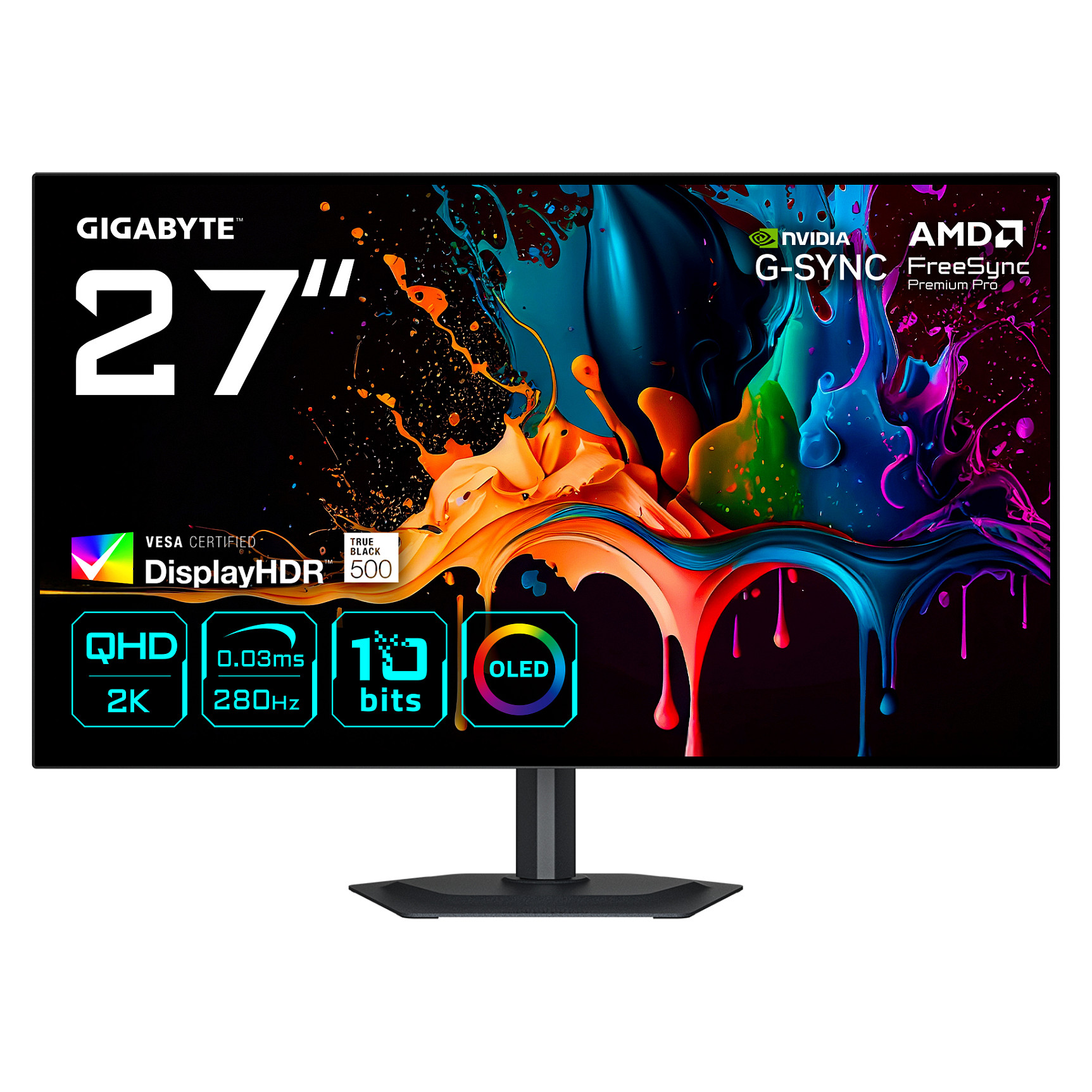 Monitor GIGABYTE MO27Q28G (27", oled, qhd, 280hz)-7