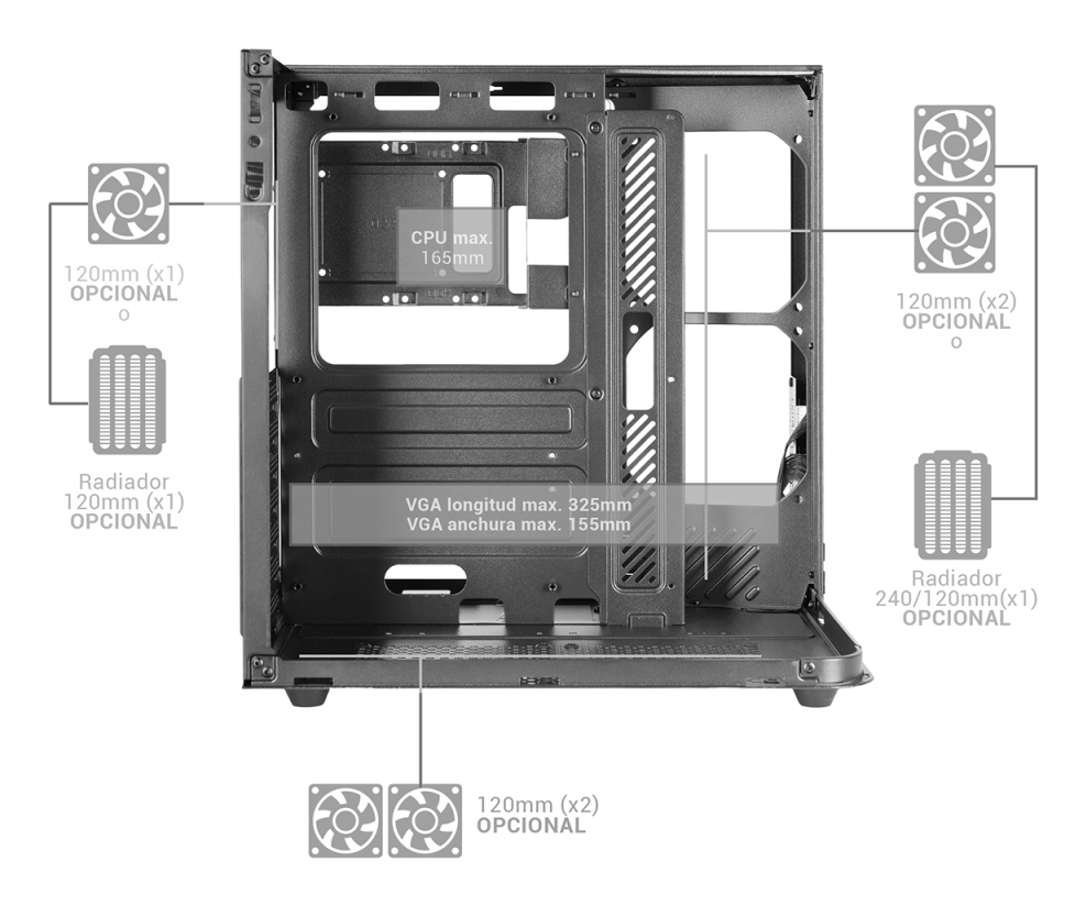 Kućište MARS GAMING MC-INFINIOLITE (atx)-4