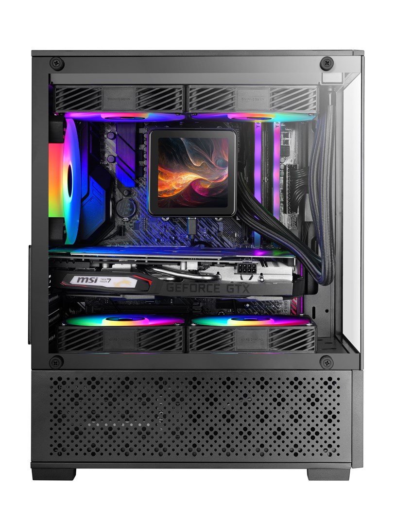 Kućište TACENS MARS MC-SE2 (mATX, 1x fiksni RGB ventilator)-1