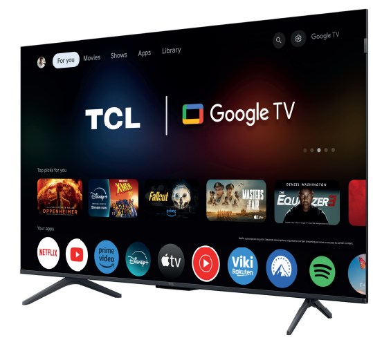 TV TCL QLED 50C61K Google TV (127 cm, 4K UHD, HDR10+, Dolby Atmos, Smart TV)-2