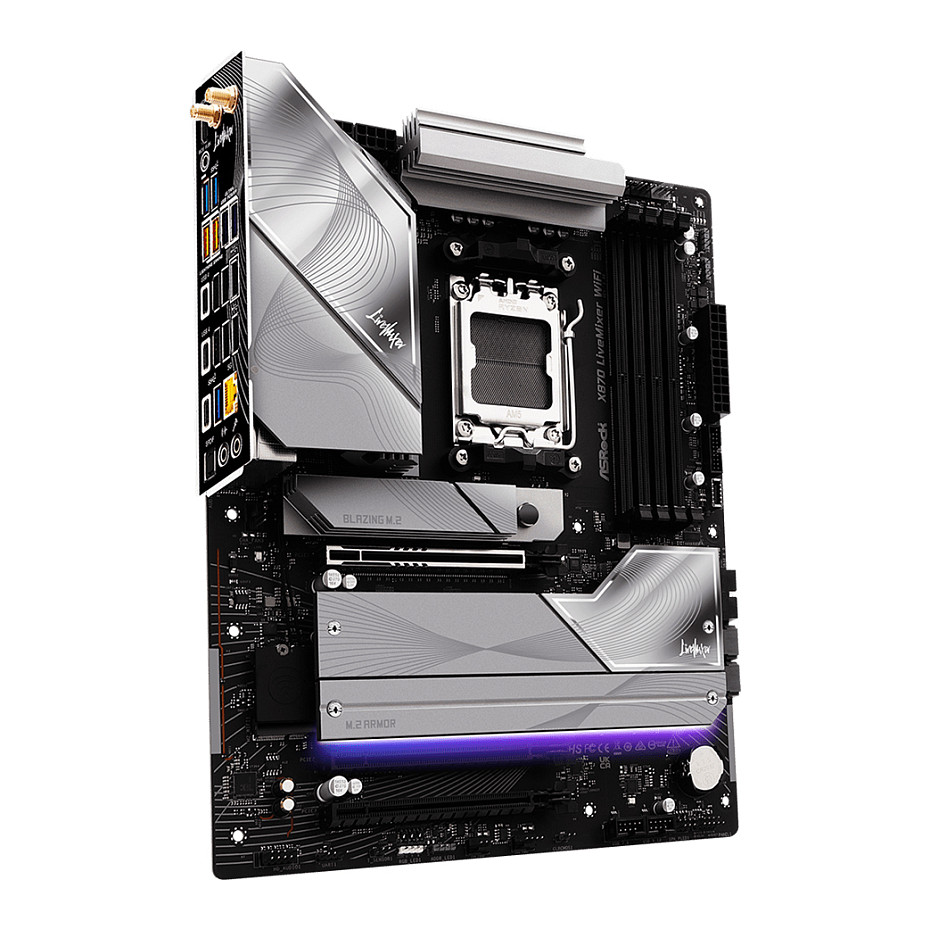 Matična ploča ASROCK X870 LIVEMIXER WIFI (am5, x870, wifi)-0