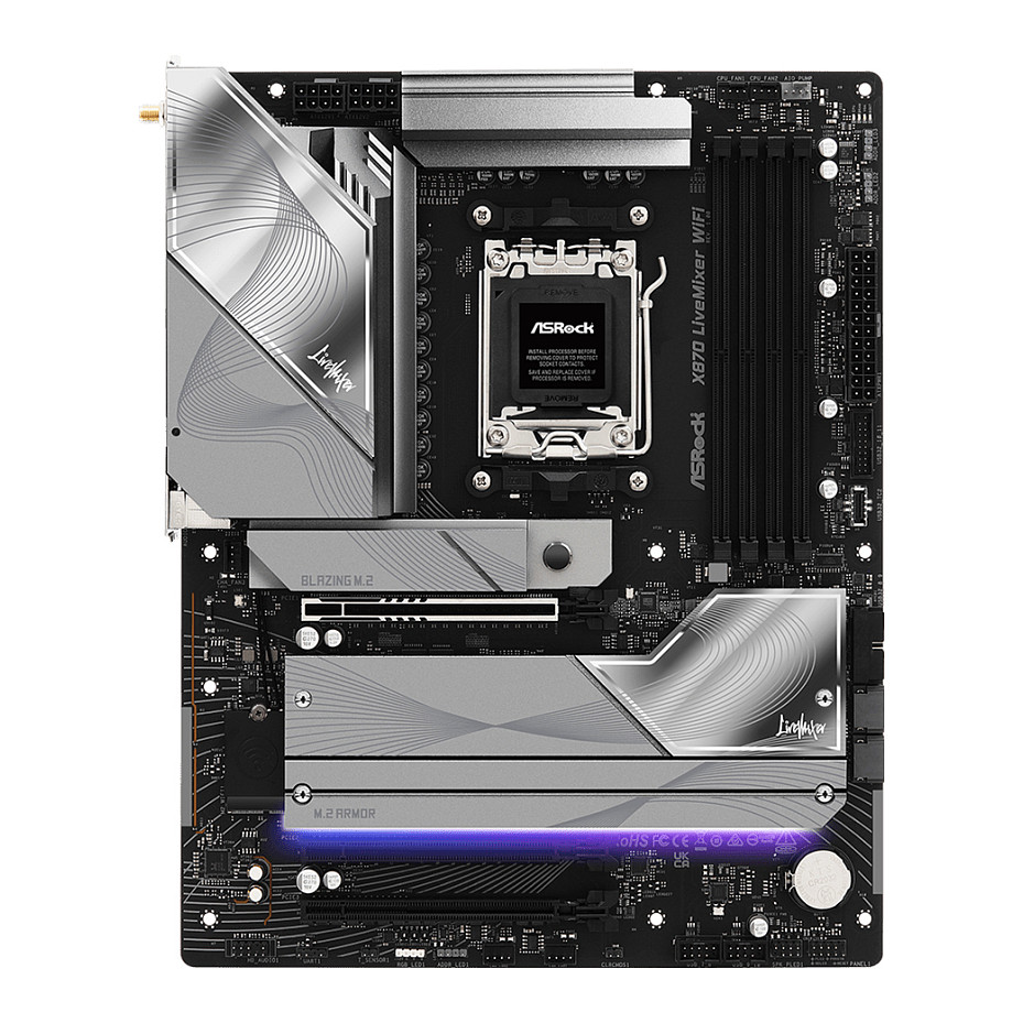 Matična ploča ASROCK X870 LIVEMIXER WIFI (am5, x870, wifi)-1