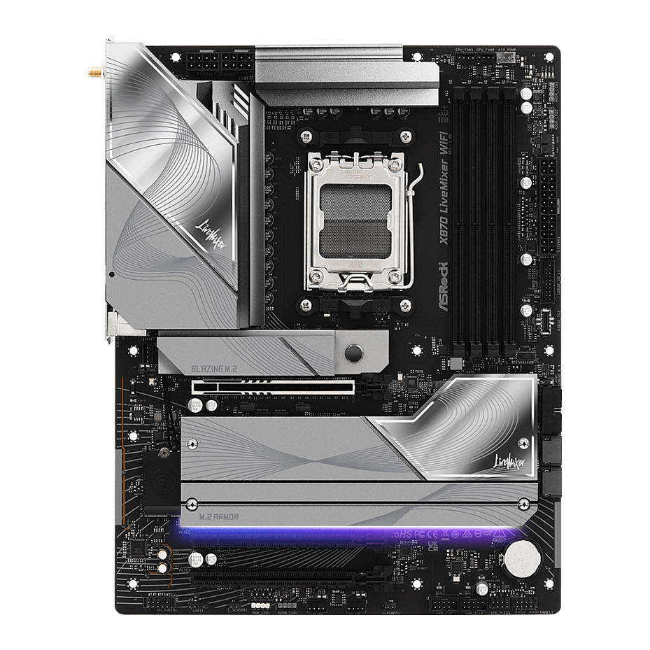 Matična ploča ASROCK X870 LIVEMIXER WIFI (am5, x870, wifi)-2