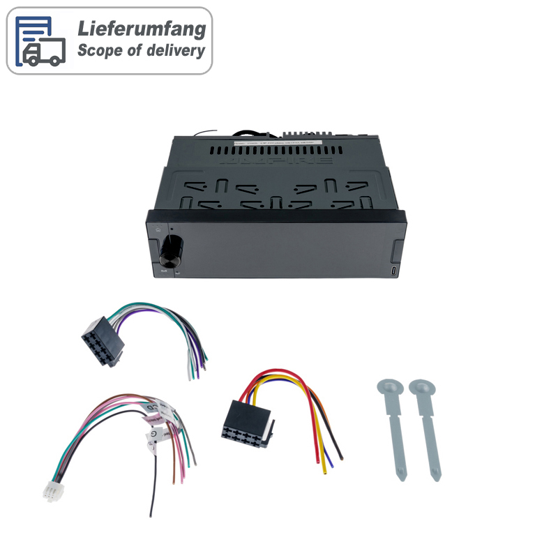 Autoradio AMPIRE CPR60 1DIN radio, 6.38'' Display, DAB+, 2 AHD ulaza za kameru-9