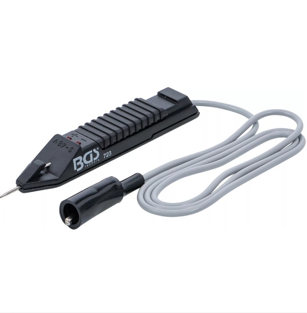 Ispitivač BGS TECHNIC s LED zaslonom, 3-48 V
