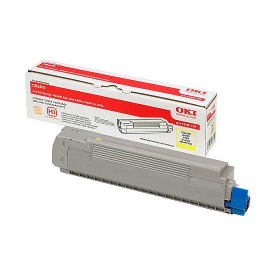 Toner OKI 43487709 (žuti, za 6000 stranica)-0