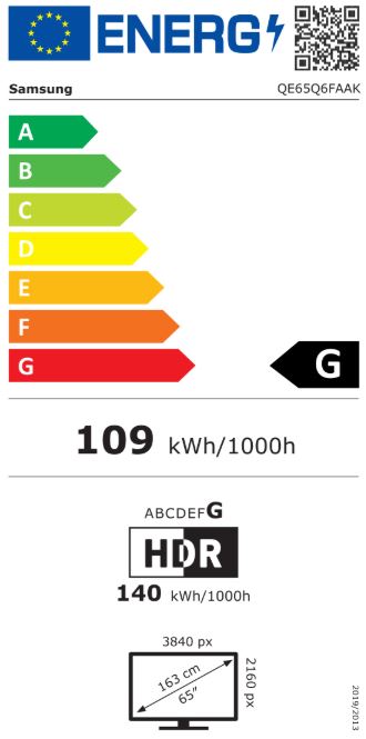TV SAMSUNG QLED QE65Q6FAAUXXH Tizen OS (165 cm, 4K UHD, HDR1000, Adaptive Sound, Smart TV)-4