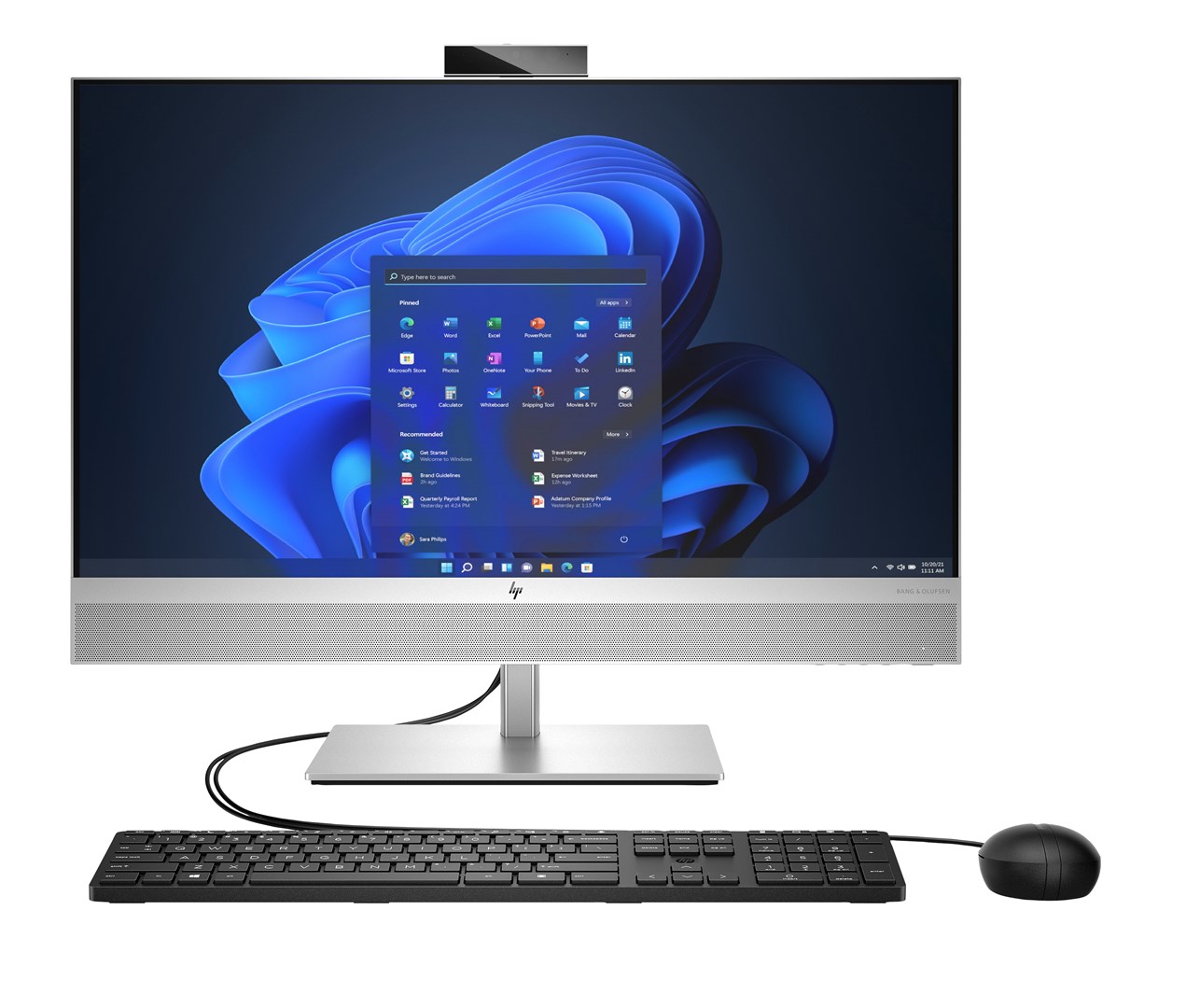 All-in-One računalo HP EliteOne 870 G9 (27", FHD, Intel Core i5, 16GB, 512GB SSD, Windows 11 Pro) srebrno - internacionalna non HR tipkovnca-0